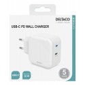 Deltaco USBC-AC139 mobile device charger White Indoor