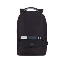 Rivacase 7562 notebook case 39.6 cm (15.6") Backpack Black, Grey