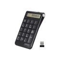 Ultron UN2 numeric keypad Notebook RF Wireless Black