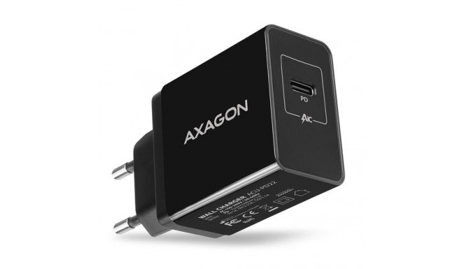 Axagon ACU-PD22 mobile device charger Smartphone Black AC Fast charging Indoor