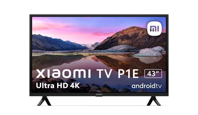 Xiaomi TV P1E 43&quot; 109.2 cm (43&quot;) 4K Ultra HD Smart TV Wi-Fi Black