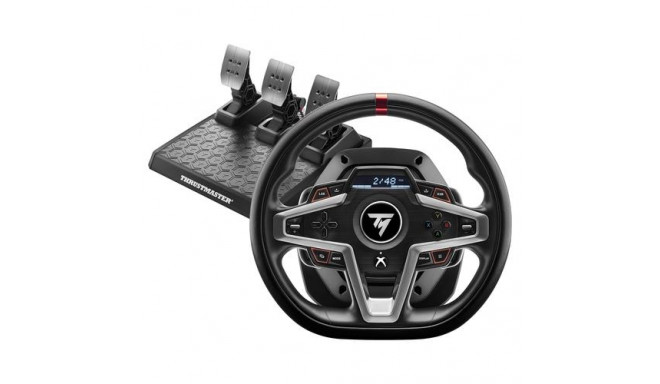 Thrustmaster 4460182 Gaming Controller Black USB Steering wheel + Pedals Analogue / Digital PC, Xbox