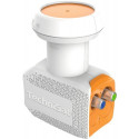 TechniSat UNIX Twin LNB Low Noise Block downconverter (LNB) Orange, White