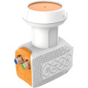 TechniSat UNIX Twin LNB Low Noise Block downconverter (LNB) Orange, White