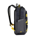 Rivacase Erebus notebook case 39.6 cm (15.6") Backpack Camouflage, Grey, Yellow