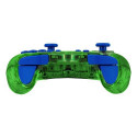 PDP Rock Candy: Luigi Lime Blue, Green, Translucent USB Gamepad Analogue / Digital Nintendo Switch, 