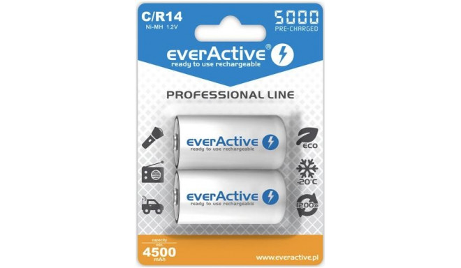 Everactive EVHRL14-5000 household battery Rechargeable battery Nickel-Metal Hydride (NiMH)