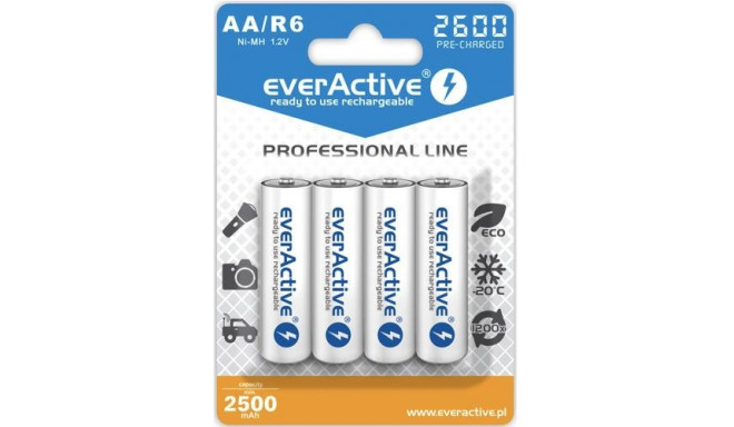 Everactive EVHRL6-2600 household battery Rechargeable battery Nickel-Metal Hydride (NiMH)