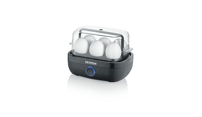 Severin EK 3165 6 egg(s) 420 W Black, Transparent