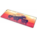 KRUX Space XXL Rover Gaming mouse pad Orange, Red