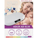 Adler AD 8139 baby scale Silver