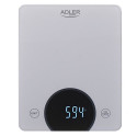 Adler AD 3173S kitchen scale Grey Built-in Rectangle Electronic kitchen scale