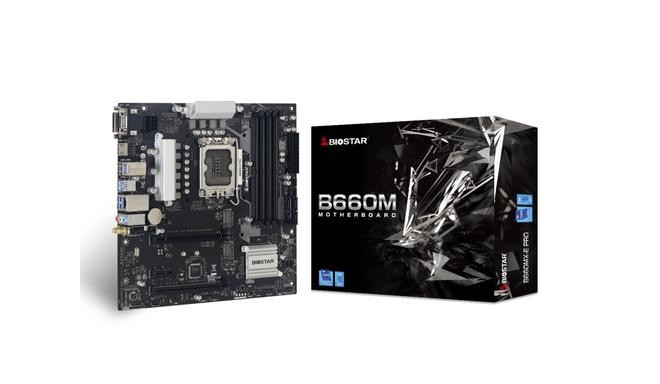 Biostar mainboard B660MX-E PRO Intel B660 LGA 1700 micro ATX