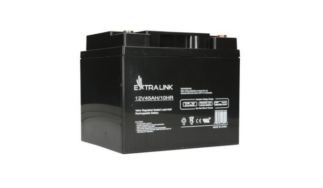 Extralink Accumulator AGM 12V 45Ah maintenance free