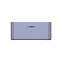 UNITEK S1304A storage drive docking station USB 3.2 Gen 1 (3.1 Gen 1) Type micro-B Grey