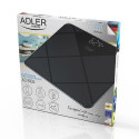 Adler AD 8169 personal scale Rectangle Black, Graphite Electronic personal scale