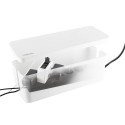 LogiLink KAB0078 cable organizer Universal Cable box White 3 pc(s)