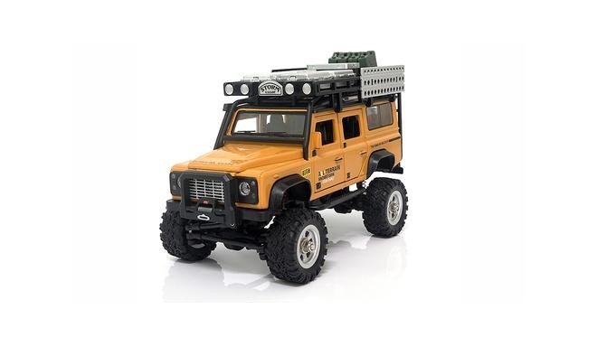 Amewi D90X28 Metall Scale Crawler gelb Radio-Controlled (RC) model Crawler truck Electric engine 1:2