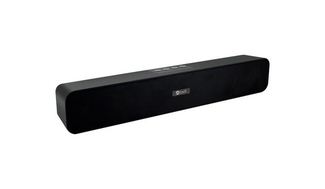 C-TECH SPK-06 soundbar speaker Black 10 W