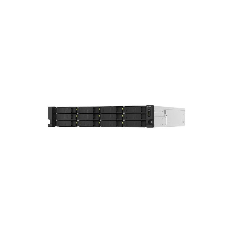 QNAP TS-H1887XU-RP NAS Rack (2U) Ethernet LAN Black, White E-2336 ...