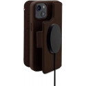 Decoded Leather Detachable Wallet Apple iPhone 14 Chocolate Brown