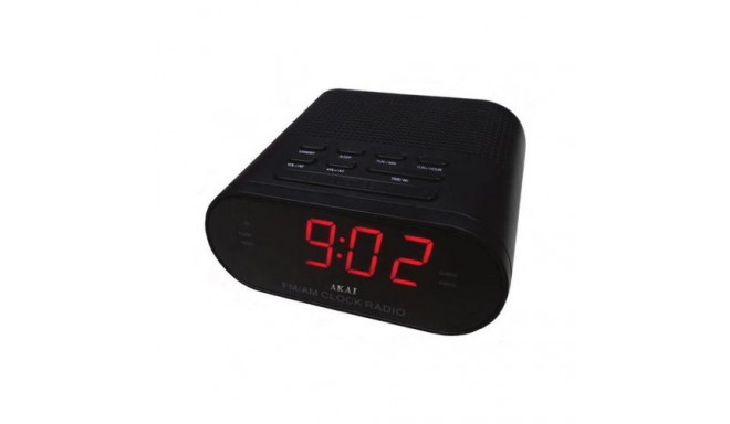Akai CR002A-219 radio Clock Digital Black