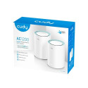 Cudy M1300 2-PACK mesh wi-fi system Dual-band (2.4 GHz / 5 GHz) Wi-Fi 5 (802.11ac) White 1 Internal