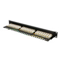 Extralink CAT5E STP V2 | Patchpanel | 24 port