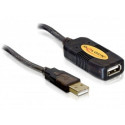 DeLOCK 82446 USB cable 10 m USB 2.0 USB A Black