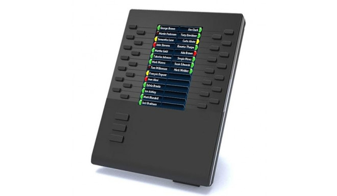 Mitel 80C00007AAA-A IP add-on module Black 28 buttons