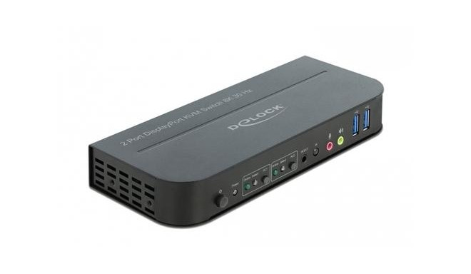 DeLOCK 11482 KVM switch Black