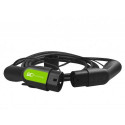 Green Cell EV13 electric vehicle charging cable Black Type 2 1 5 m