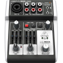 Behringer X302USB audio mixer 5 channels