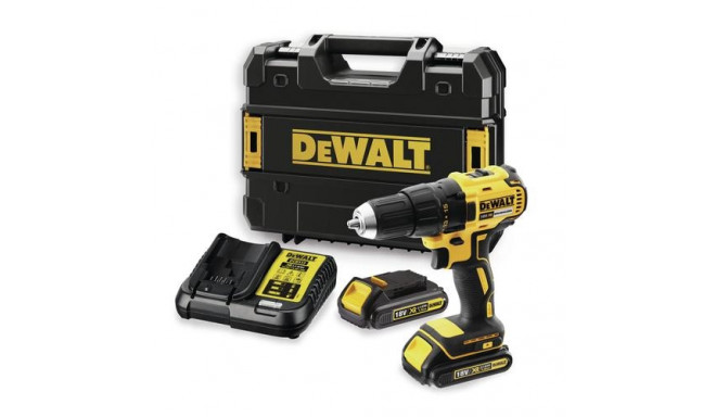 DeWALT DCD777S2T-QW drill 1750 RPM Keyless 1.5 kg Black, Yellow