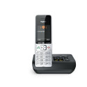 Gigaset COMFORT 500A Analog/DECT telephone Caller ID Black, Silver