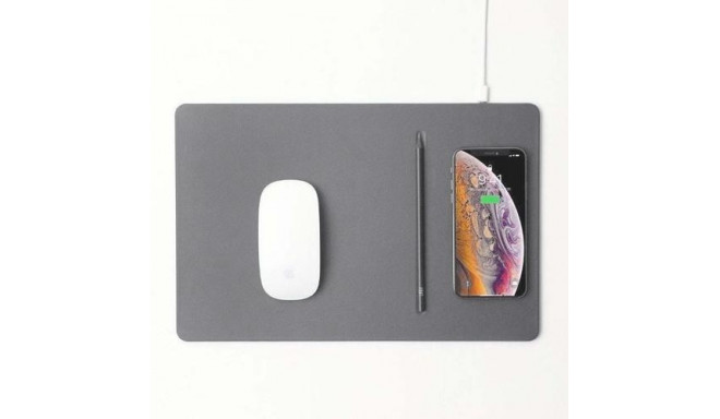 POUT Mouse pad with high-speed wireless charging HANDS 3 PRO dust gray