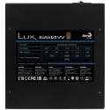 Aerocool LUX650 PC Power Supply 650W 80 Plus Bronze 230V 88% Efficiency Black