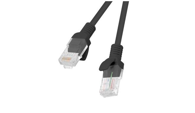 Lanberg PCU5-10CC-1500-BK networking cable Black 15 m Cat5e U/UTP (UTP)