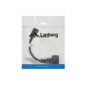 Lanberg CA-C14E-10CC-0018-BK power cable Black 0.18 m C14 coupler