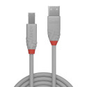 Lindy 3m USB 2.0 Type A to B Cable, Anthra Line, grey
