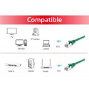 Equip Cat.6A S/FTP Patch Cable, 3.0m, Green