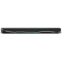 Intellinet Patch Panel, Cat6a, FTP, 24-Port, 1U, Shielded, 90° Top-Entry Punch Down Blocks, Black