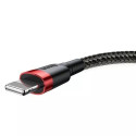 Baseus CALKLF-R91 lightning cable 3 m Red, Black