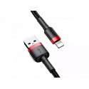 Baseus CALKLF-R91 lightning cable 3 m Red, Black