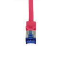 LogiLink C6A064S networking cable Red 3 m Cat6a S/FTP (S-STP)