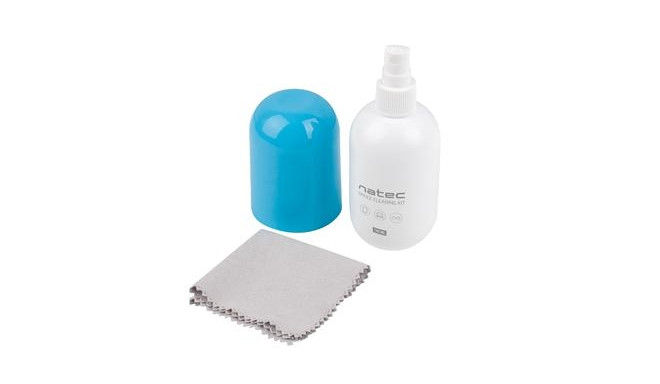 NATEC NSC-1794 equipment cleansing kit Universal Equipment cleansing spray &amp; dry cloth 140 m