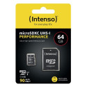 Intenso 3424490 memory card 64 GB MicroSD UHS-I Class 10