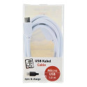 2GO 795202 USB cable 1 m USB B Micro-USB B White