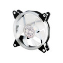 Akasa Vegas R7 Computer case Fan 12 cm Black, Transparent