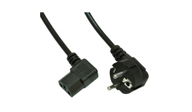 Akyga AK-PC-02A power cable Black 1.5 m CEE7/7 IEC C13